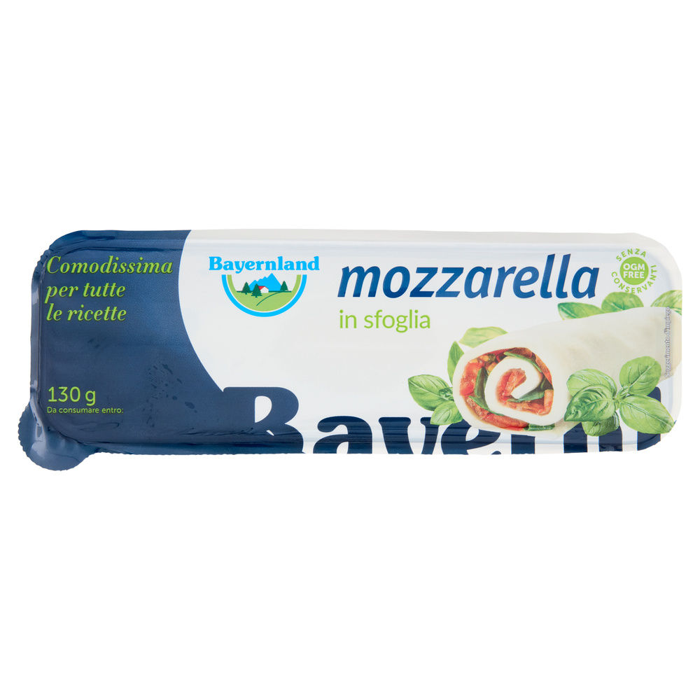 MOZZARELLA IN SFOGLIA BAYERNLAND 265 G SGOCC. 130 G - 0
