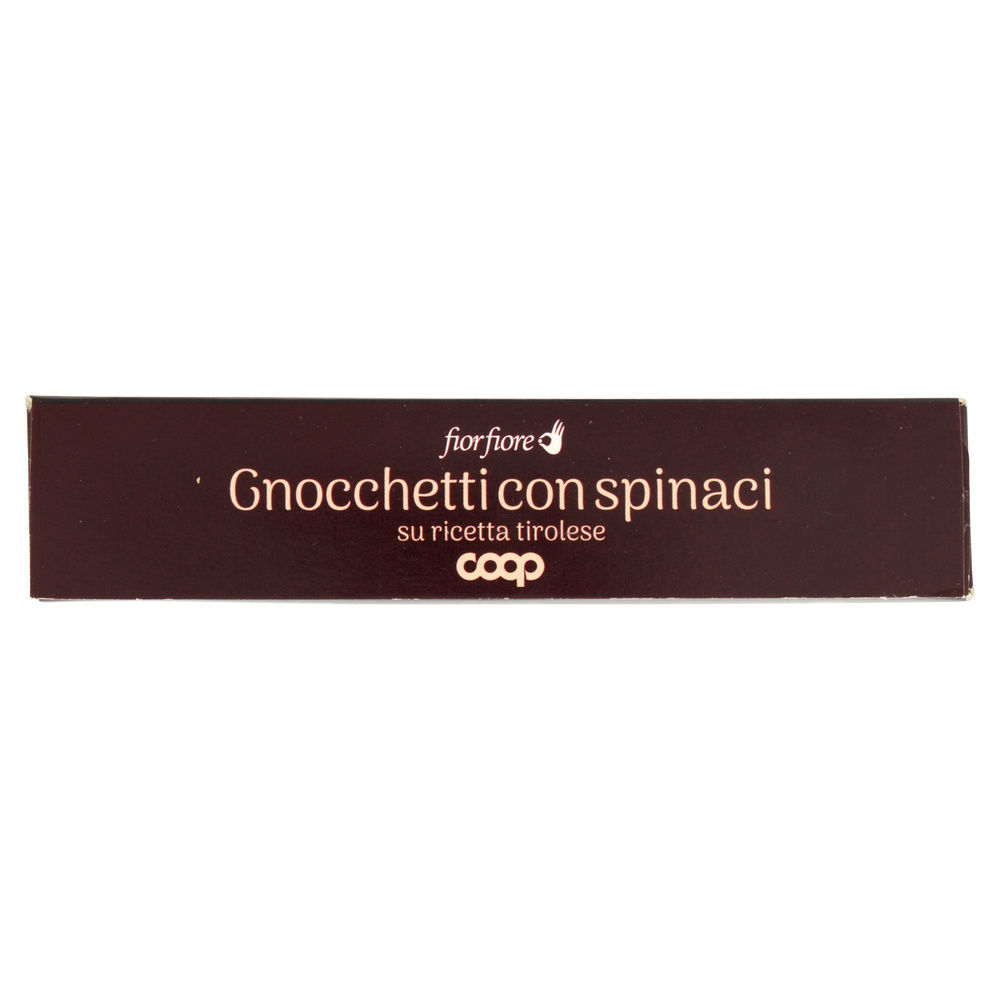 GNOCCHETTI TIROLESI SPINACI UOVA GALLINE ALLEVATE S/ANTIB. FIOR FIORE COOP G 350 - 5