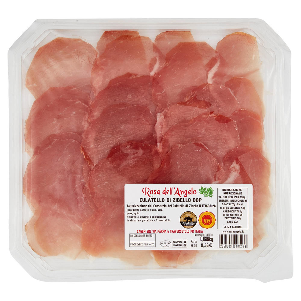 CULATELLO DI ZIBELLO DOP ROSA DELL'ANGELO G 100 CA - 2