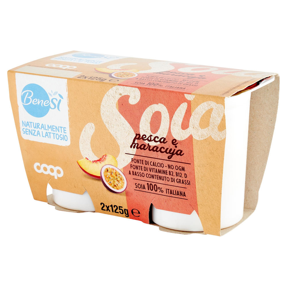 SOJA YO BENE.SI COOP PESCA E MARACUJA G 125 X 2 - 7