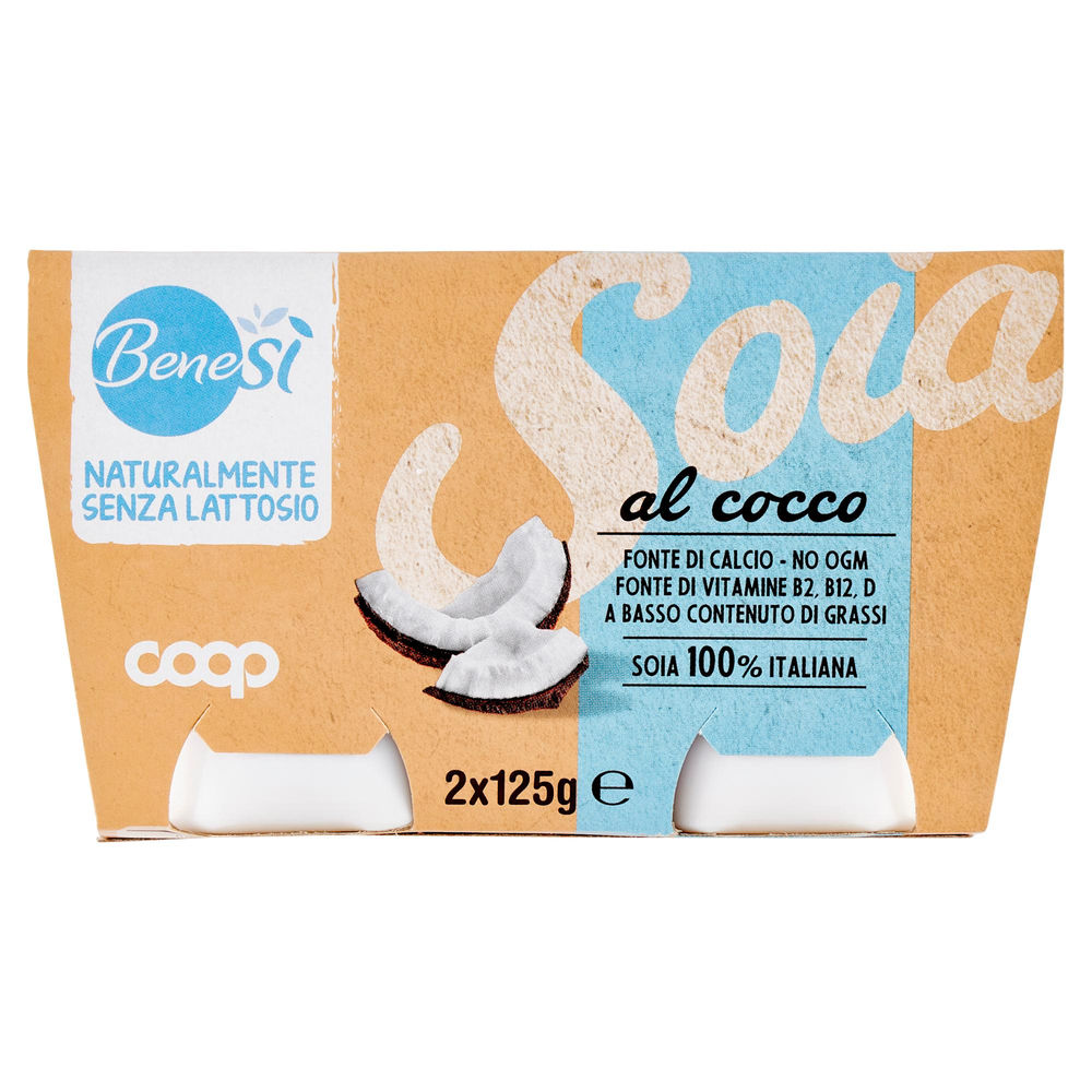 SOJA YO BENE.SI COOP COCCO G 125 X 2 - 0