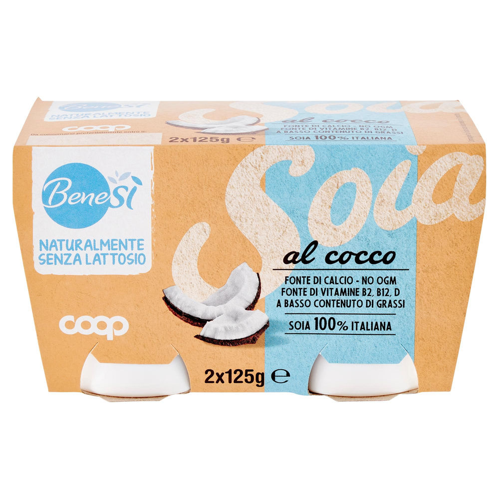 SOJA YO BENE.SI COOP COCCO G 125 X 2 - 2