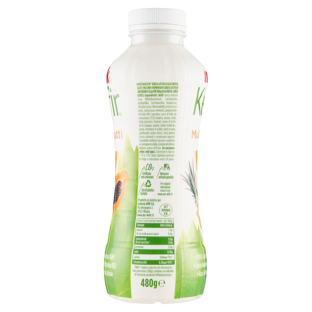 MILK KEFIR DA BERE MULTIFRUTTI LATTERIA NOM ML 480 - 6