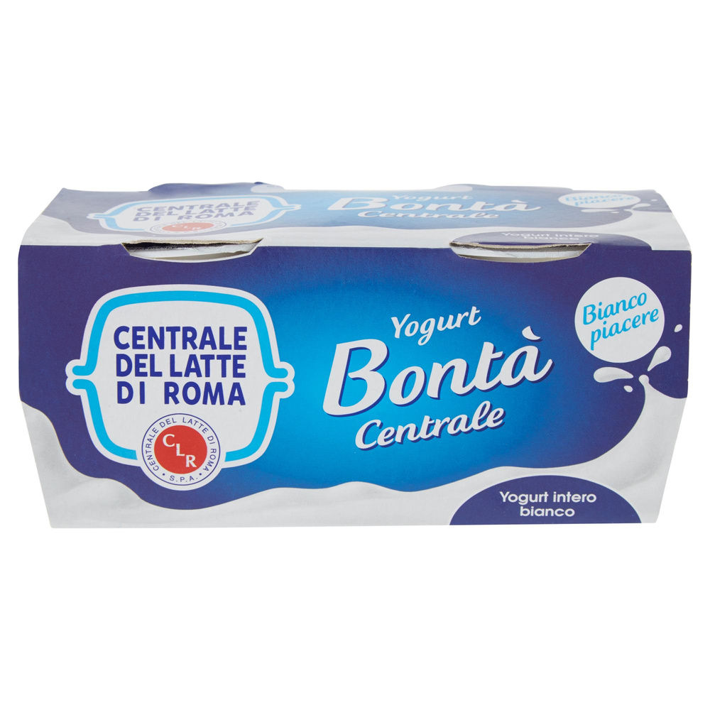 YOGURT INTERO BIANCO 2X125G CENTRALE DEL LATTE DI ROMA - 4