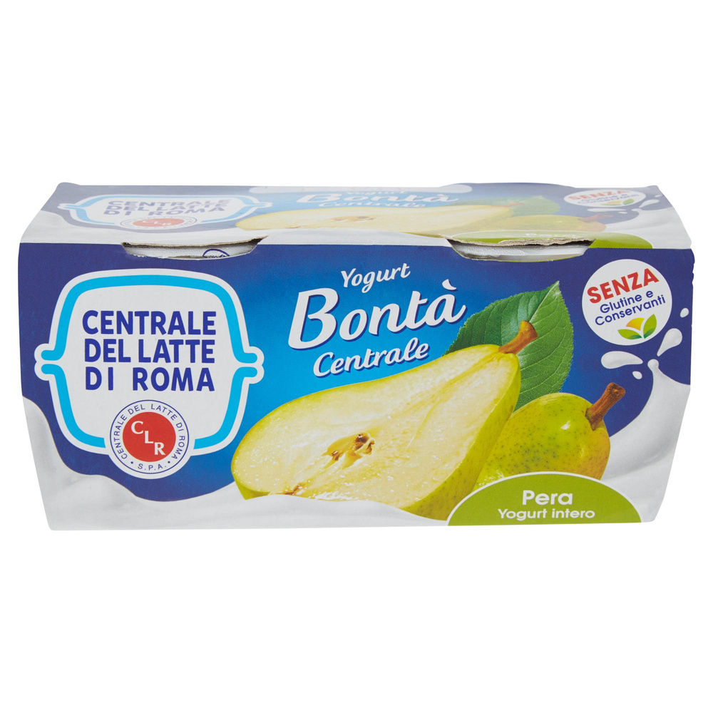 YOGURT INTERO PERA CENTRALE DEL LATTE DI ROMA  2X125G - 3