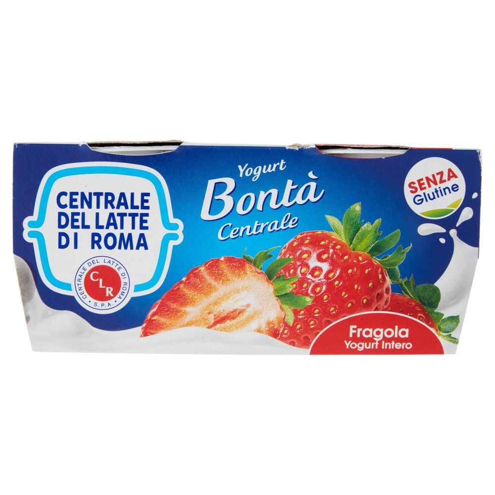 YOGURT INTERO FRAGOLA 2X125G CENTRALE DEL LATTE DI ROMA - 2