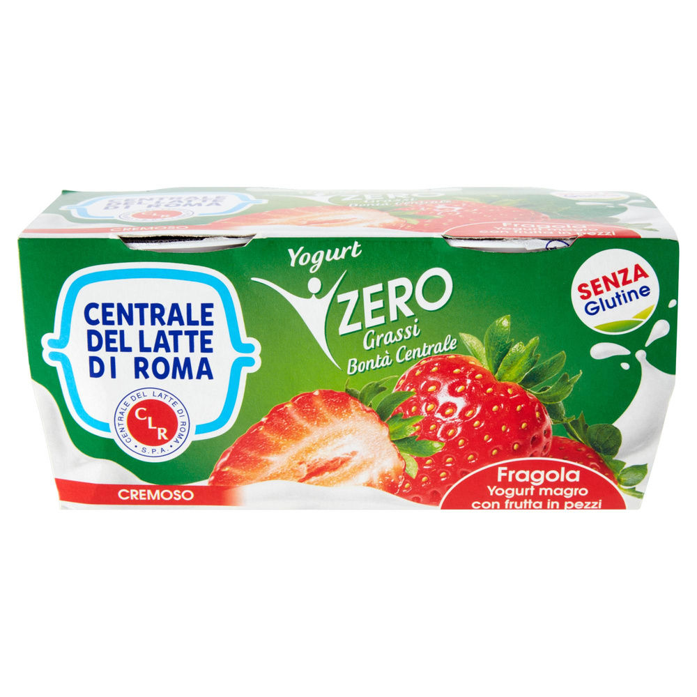 YOGURT MAGRO FRAGOLA 2X125G CENTRALE DEL LATTE DI ROMA - 2
