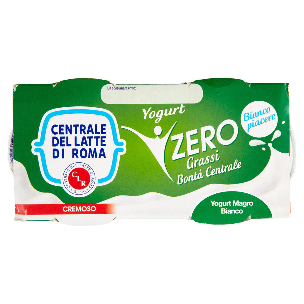 YOGURT MAGRO NATURALE 2X125G CENTRALE DEL LATTE DI ROMA - 4