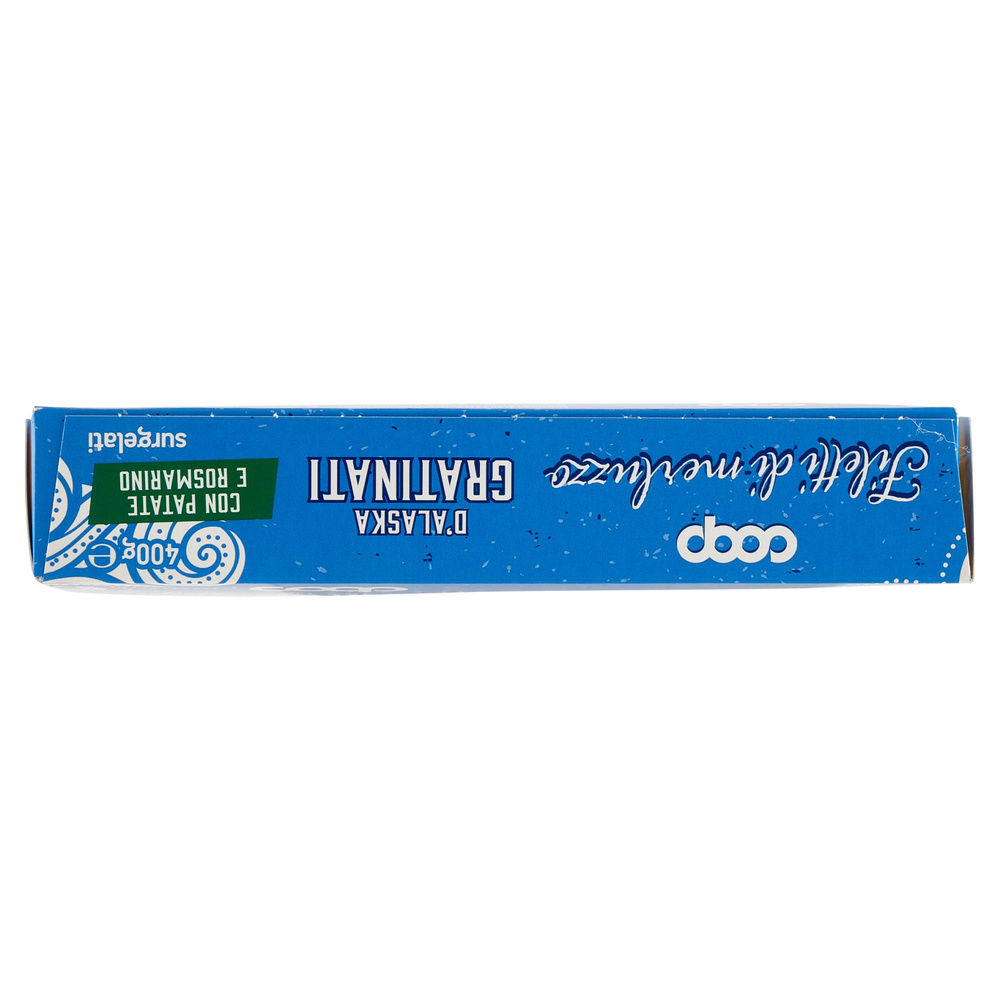FILETTI DI MERLUZZO D'ALASKA GRATINATI CON PATATE E ROSMARINO COOP SURG. G 400 - 2