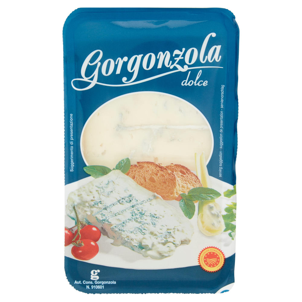 GORGONZOLA DOP DOLCE LINEA BLU VASCHETTA G 300 - 0