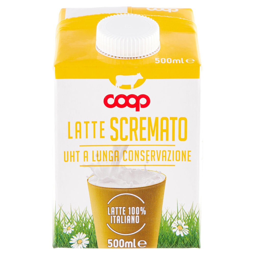 LATTE UHT SCREMATO 100% ITALIANO COOP ML 500 - 7
