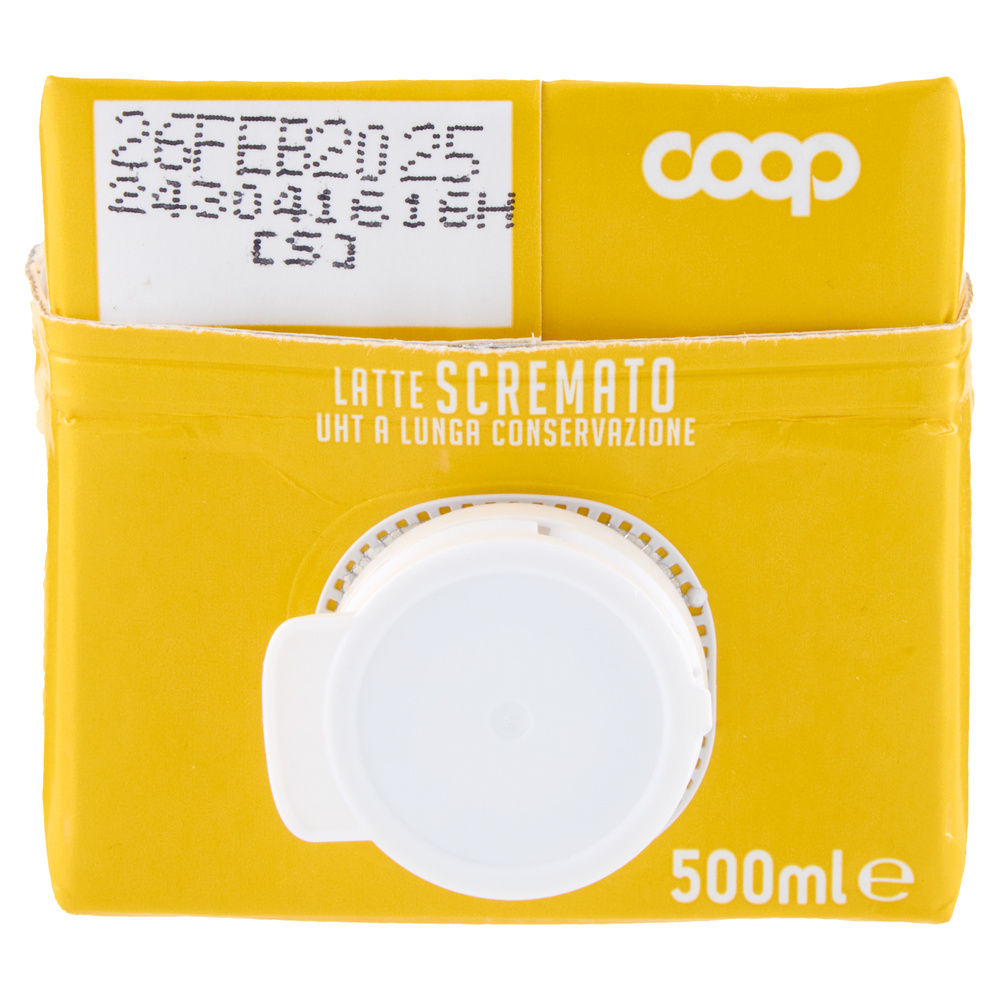 LATTE UHT SCREMATO 100% ITALIANO COOP ML 500 - 15