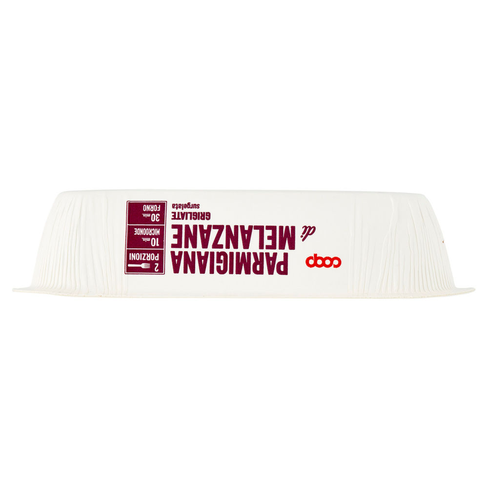 PARMIGIANA DI MELANZANE COOP VASCHETTA 2 PORZ MICROONDE/FORN SURG. G 400 - 3
