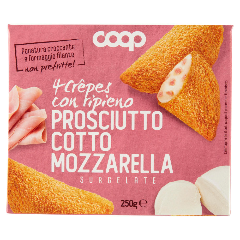 CREPES PROSCIUTTO E MOZZARELLA COOP PZ4 SURG. G 250 - 3