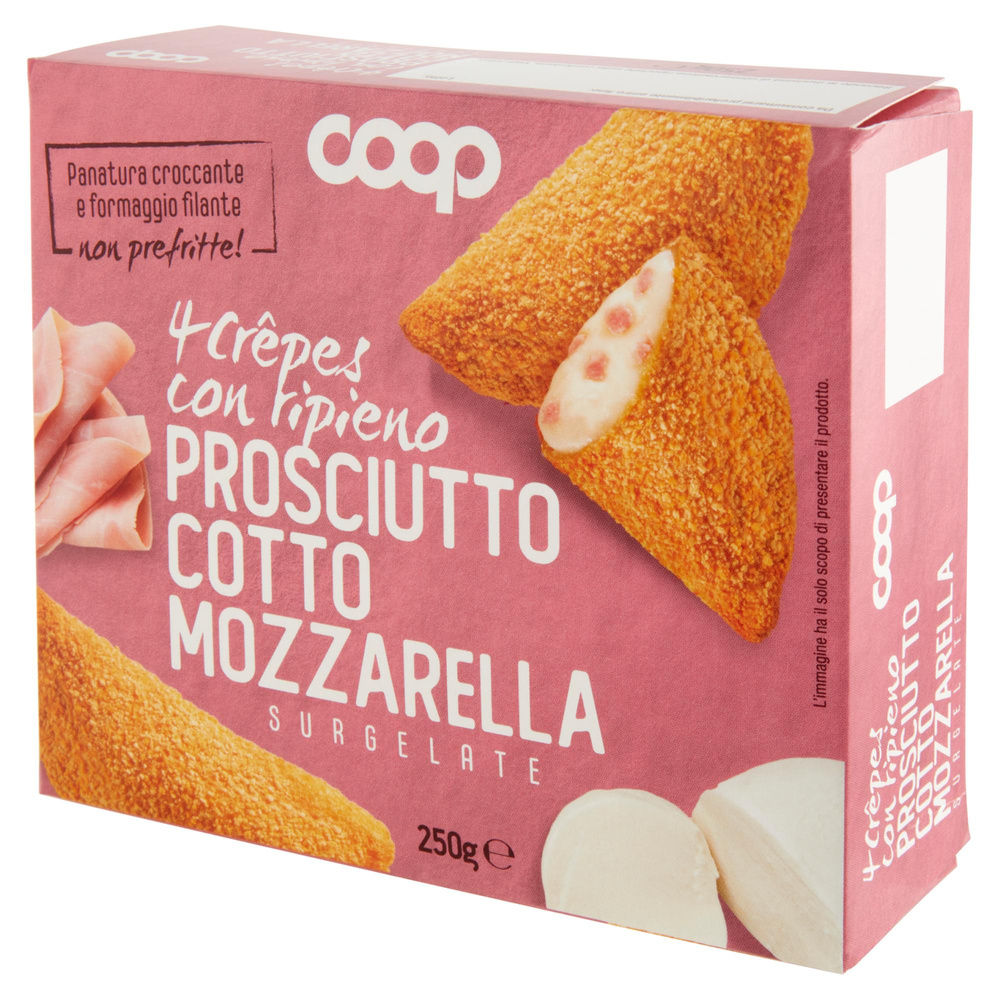 CREPES PROSCIUTTO E MOZZARELLA COOP PZ4 SURG. G 250 - 7