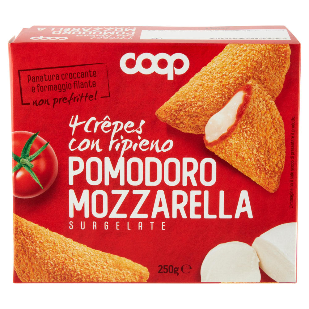 CREPES POMODORO E MOZZARELLA COOP PZ4 SURG. G 250 - 2