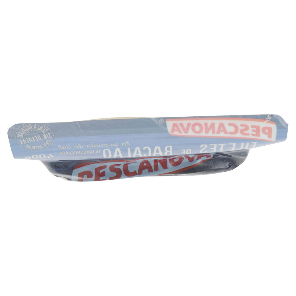 FILETTI DI BACCALA' SURGELATO PESCANOVA VASSOIO G 400 - 4