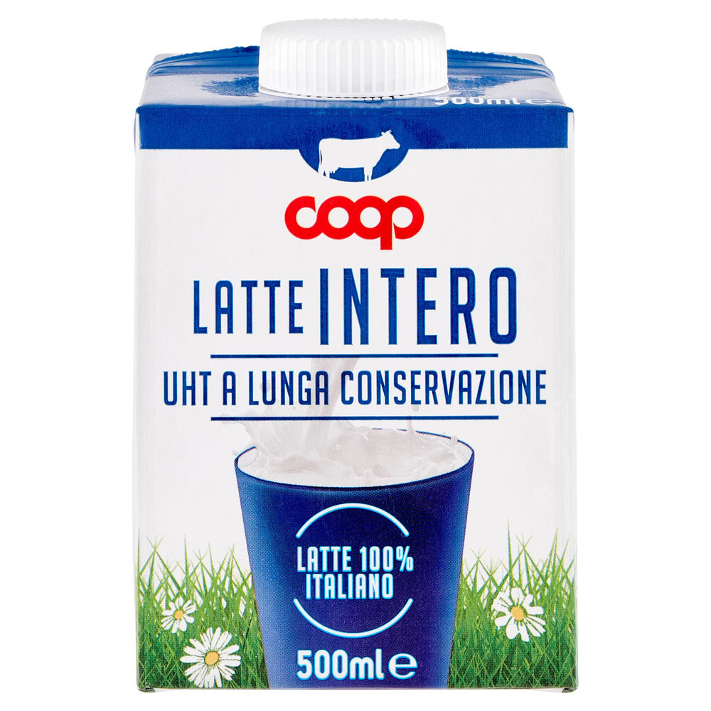 LATTE UHT INTERO 100% ITALIANO COOP ML 500 - 1