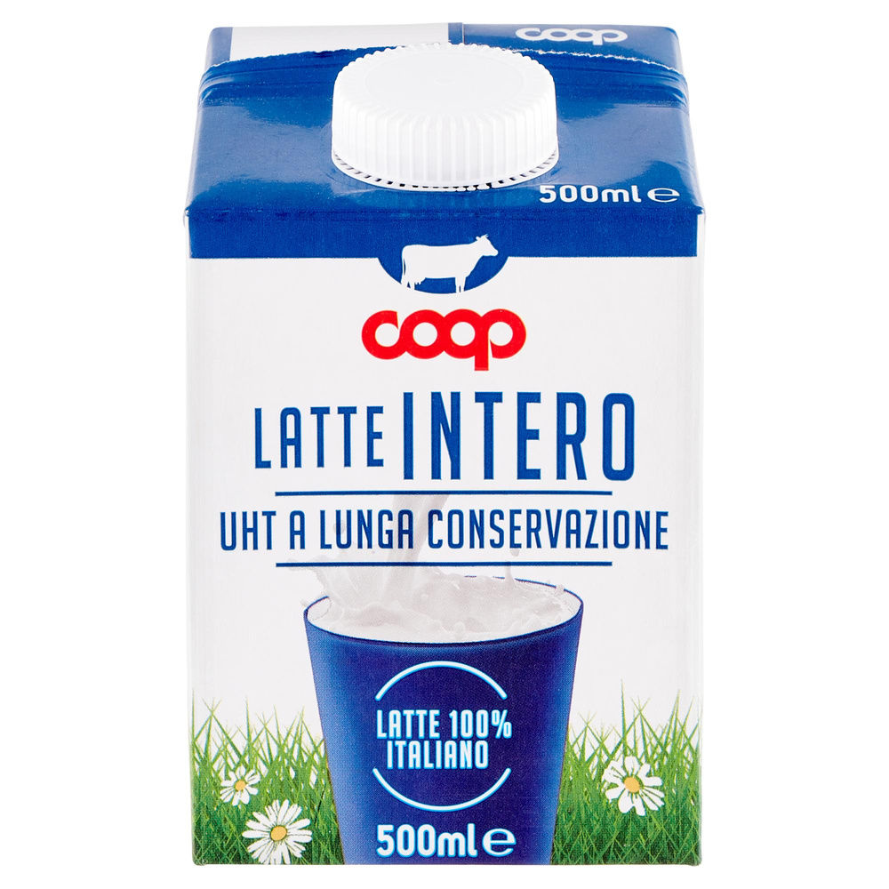 LATTE UHT INTERO 100% ITALIANO COOP ML 500 - 4