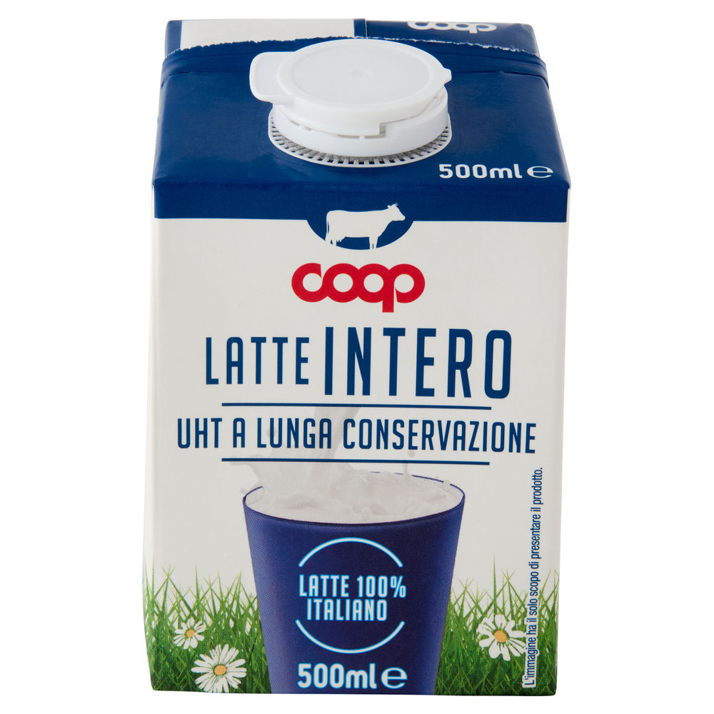 LATTE UHT INTERO 100% ITALIANO COOP ML 500 - 10