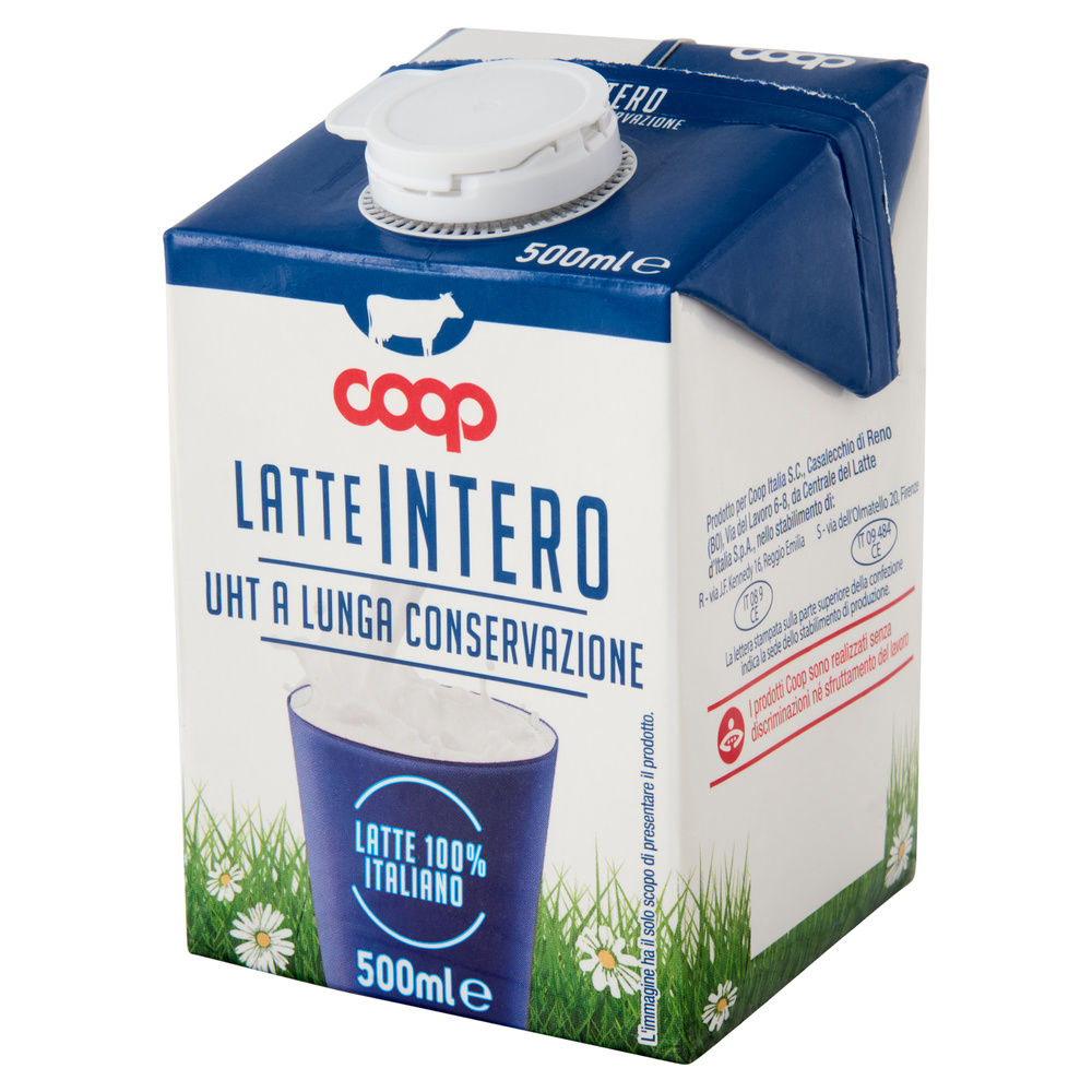 LATTE UHT INTERO 100% ITALIANO COOP ML 500 - 17