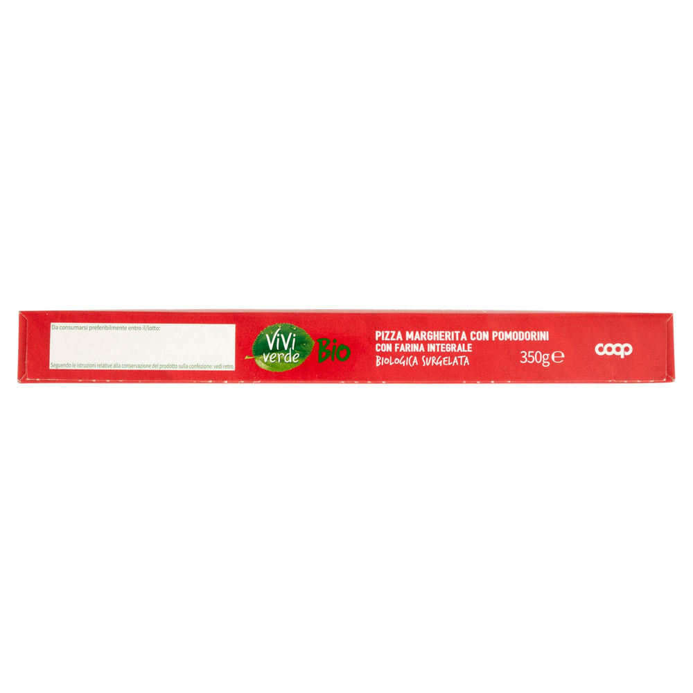 PIZZA MARGHERITA BIO IMPASTO INTEGRALE E POMODORINI VIVI VERDE COOP SURG. G 350 - 8