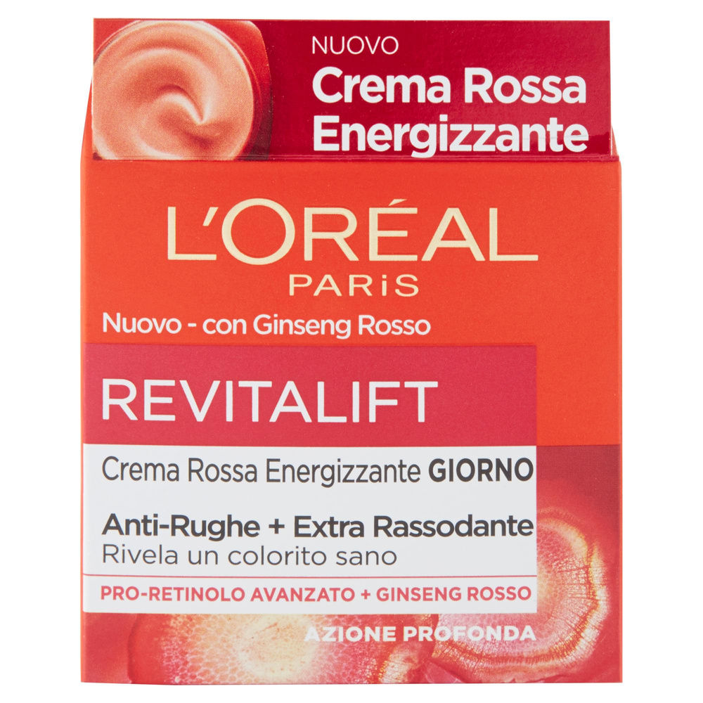 CREMA VISO ENERGIZZANTE GINSENG GIORNO L'OREAL RETVITALIFT ML 50 - 2