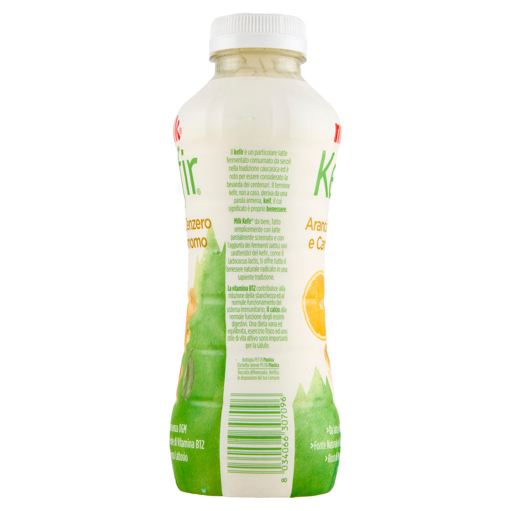 MILK KEFIR DA BERE ARANCIA ZENZERO CARDAMOMO 480G - 5
