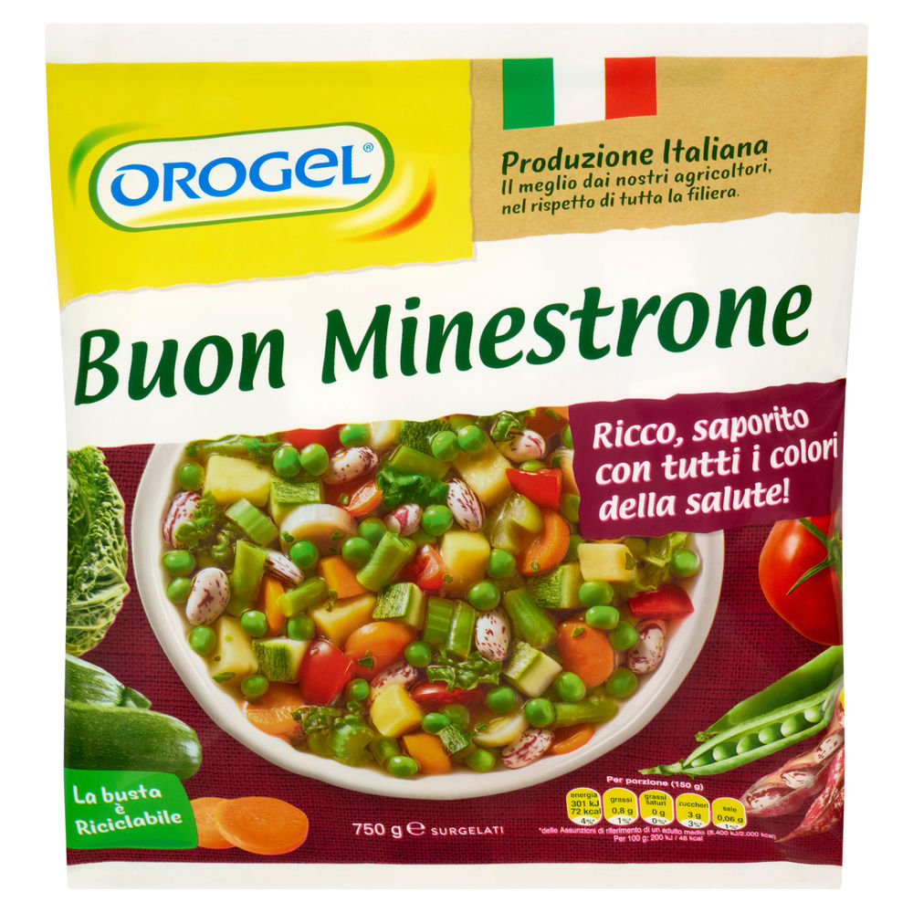 BUON MINESTRONE OROGEL BUSTA G 750 - 2