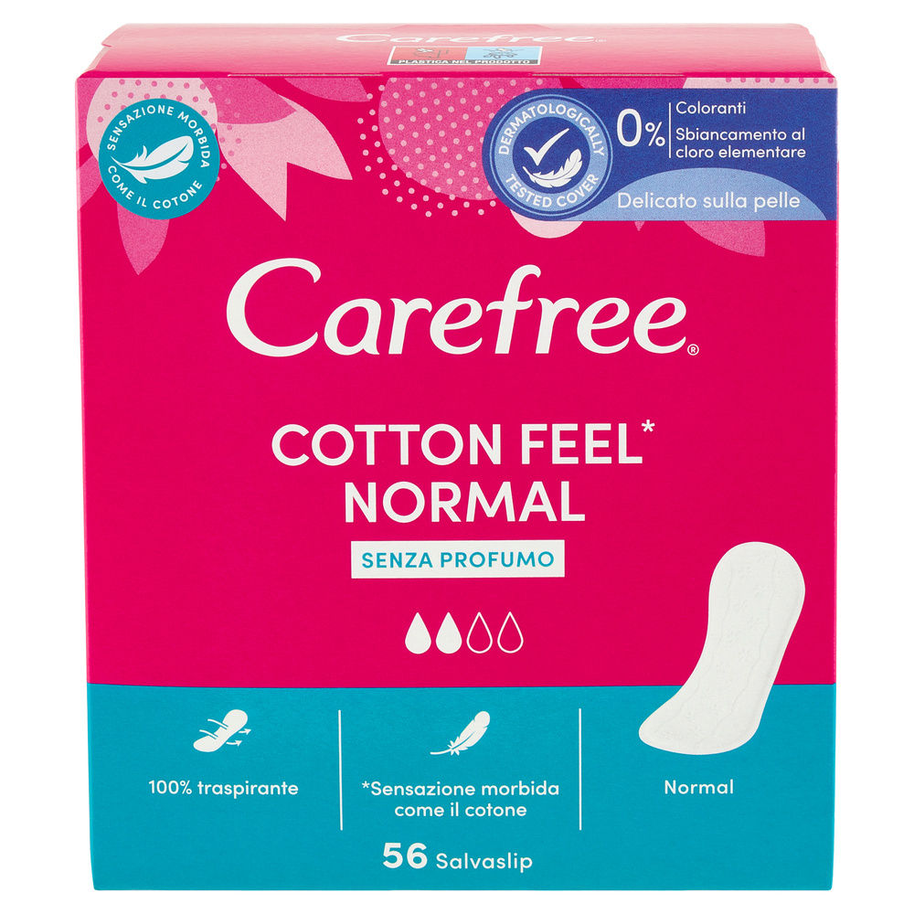 SALVASLIP CAREFREE COTTON STESO BASE X 56 - 6