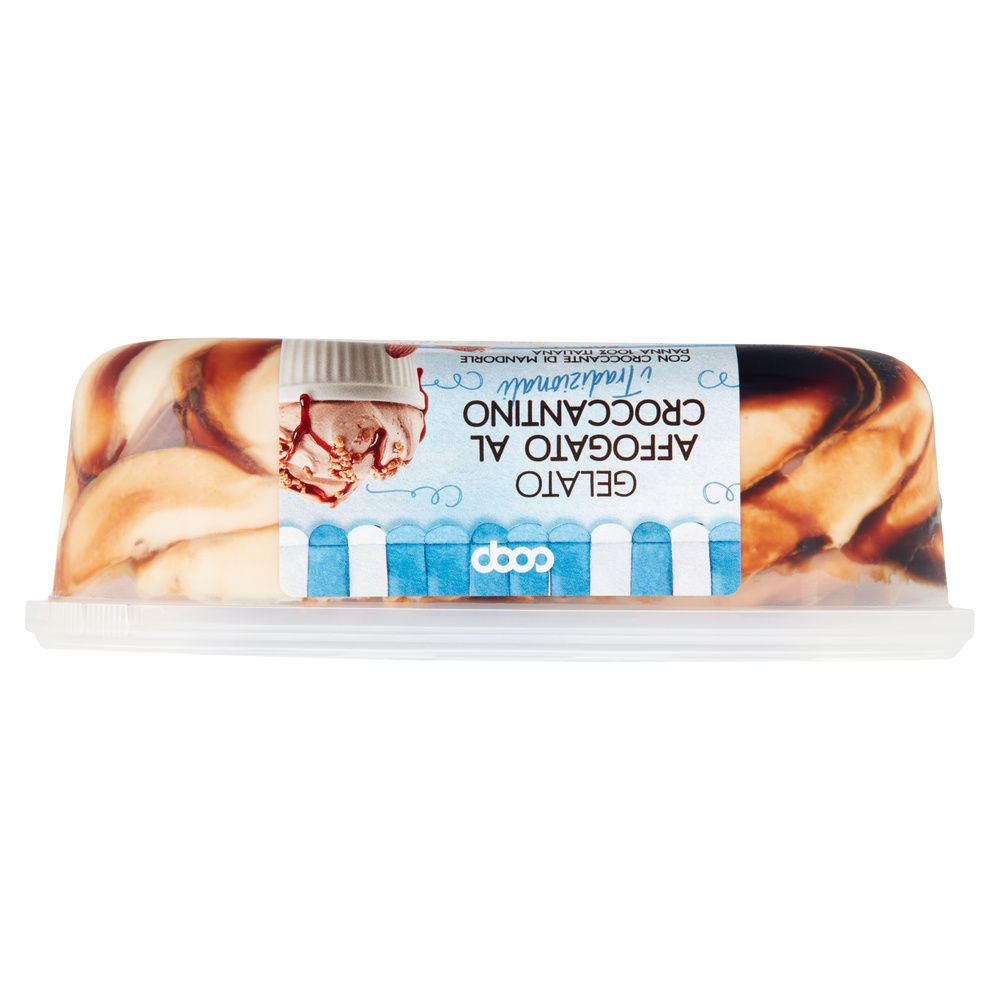 GELATO AFFOGATO AL CROCCANTINO COOP VASCHETTA G 500 - 4