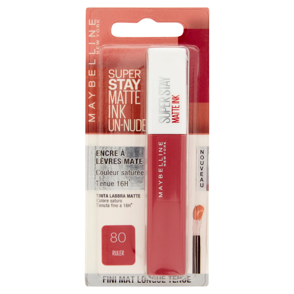 ROSSETTO MAYBELLINE SUPERSTAY MATTE INK 80 RULER IN BLISTER - 0