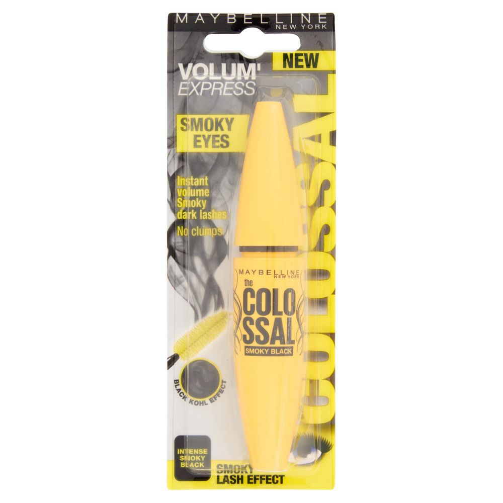 MASCARA MAYBELLINE COLOSSAL SMOKY 1 DANGE IN BLISTER - 4