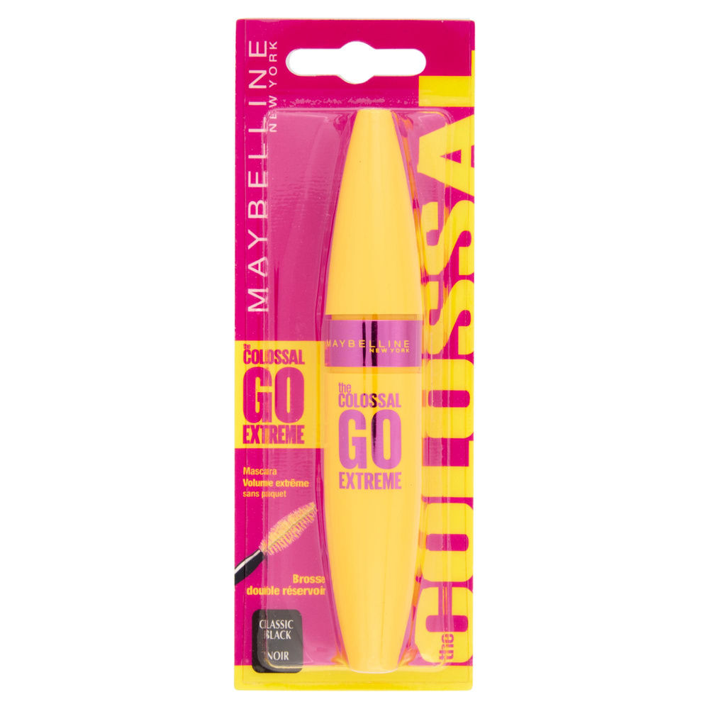 MASCARA MAYBELLINE COLOSSAL GO EXTREME BLISTER VERY BLACK - 4