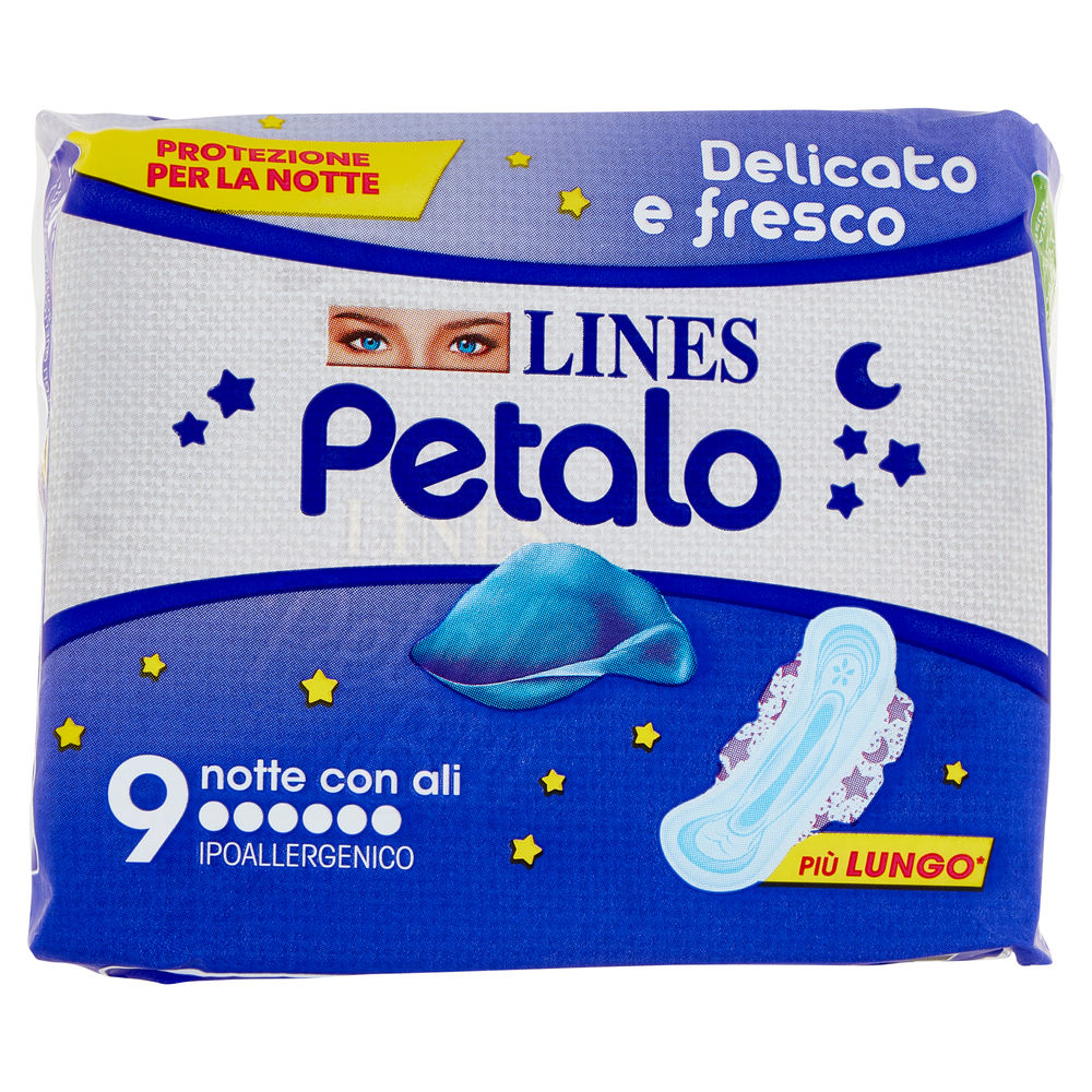 ASSORBENTI LINES PETALO ULTRA NOTTE PZ.9 - 0