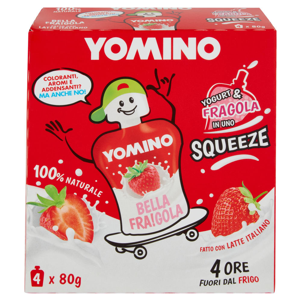 YOGURT DA BERE YOMINO FRAGOLA 4X80 G - 3