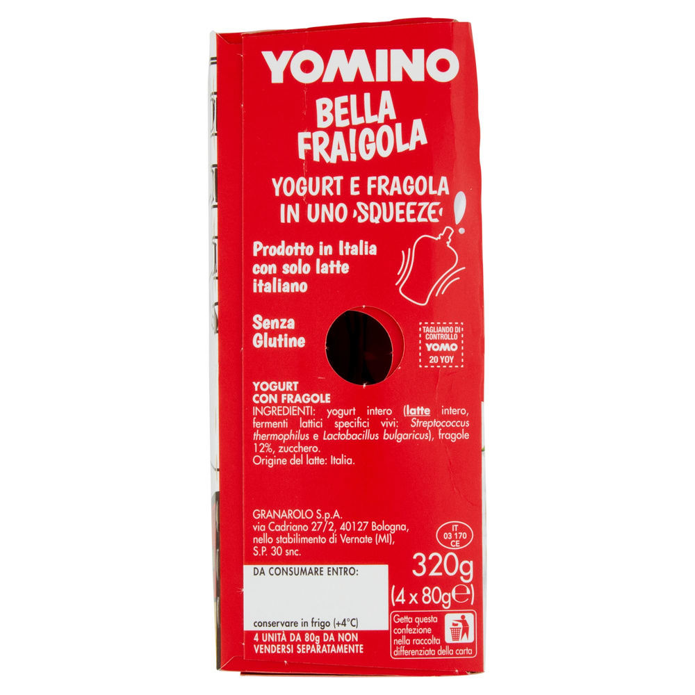 YOGURT DA BERE YOMINO FRAGOLA 4X80 G - 2