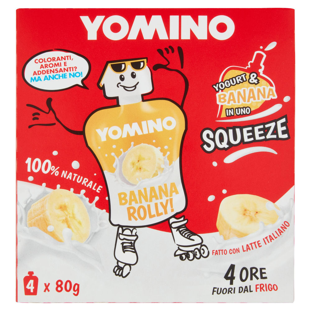 YOGURT DA BERE YOMINO BANANA 4X80 G - 0