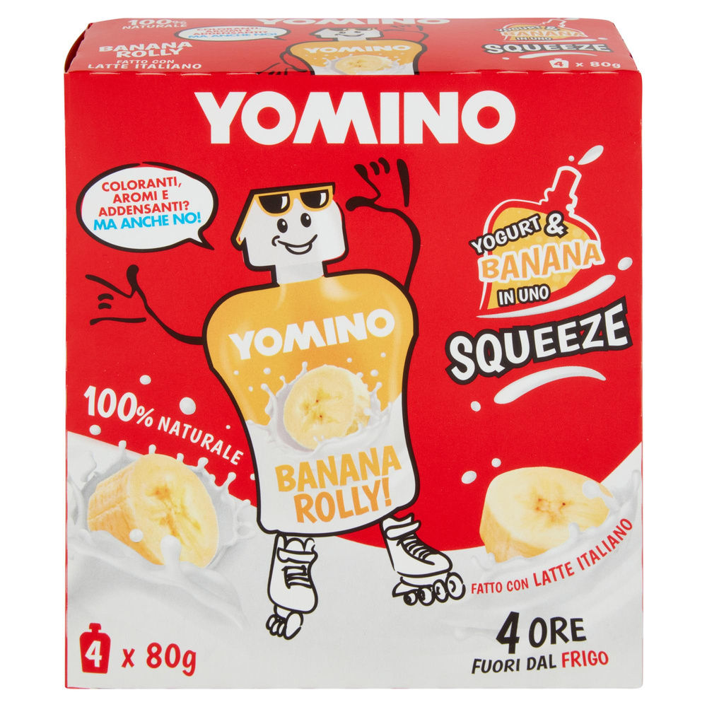 YOGURT DA BERE YOMINO BANANA 4X80 G - 3