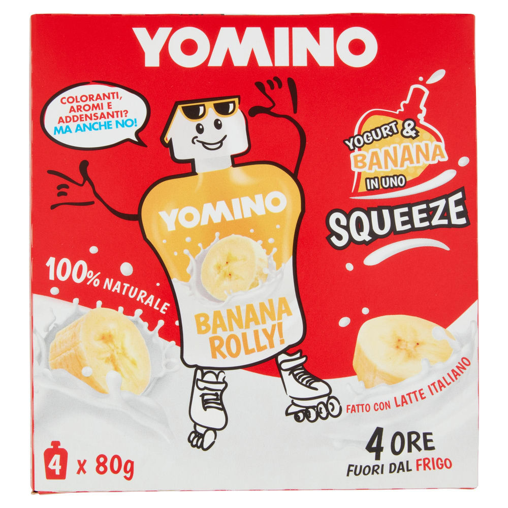 YOGURT DA BERE YOMINO BANANA 4X80 G - 4