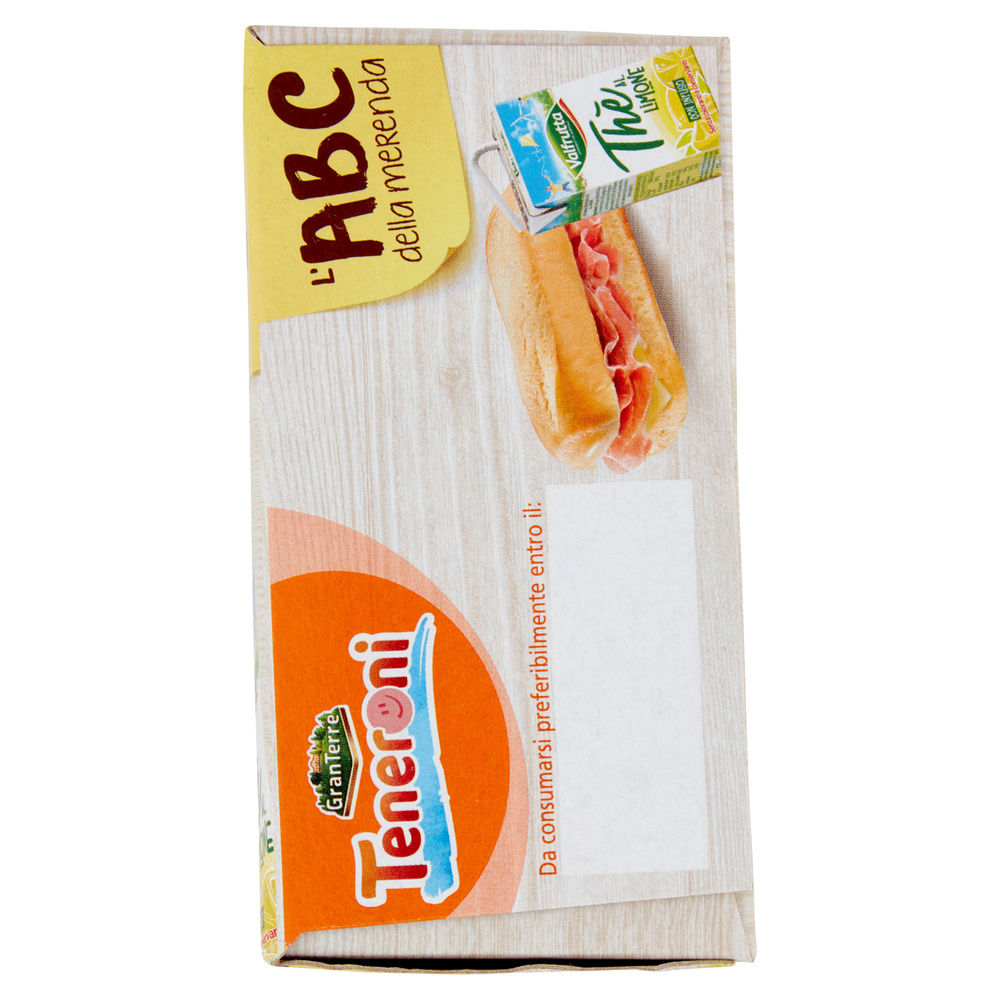 MERENDA TENERONI PANINO PROSCIUTTO CRUDO E FORMAGGIO CON THE' AL LIMONE - 6