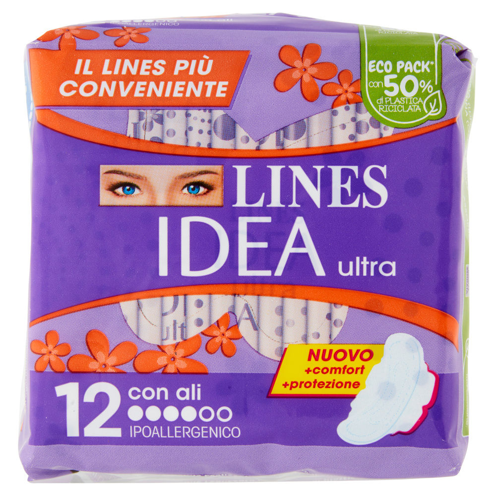 ASSORBENTI LINES IDEA ULTRA GIORNO ALI PZ.12 - 3