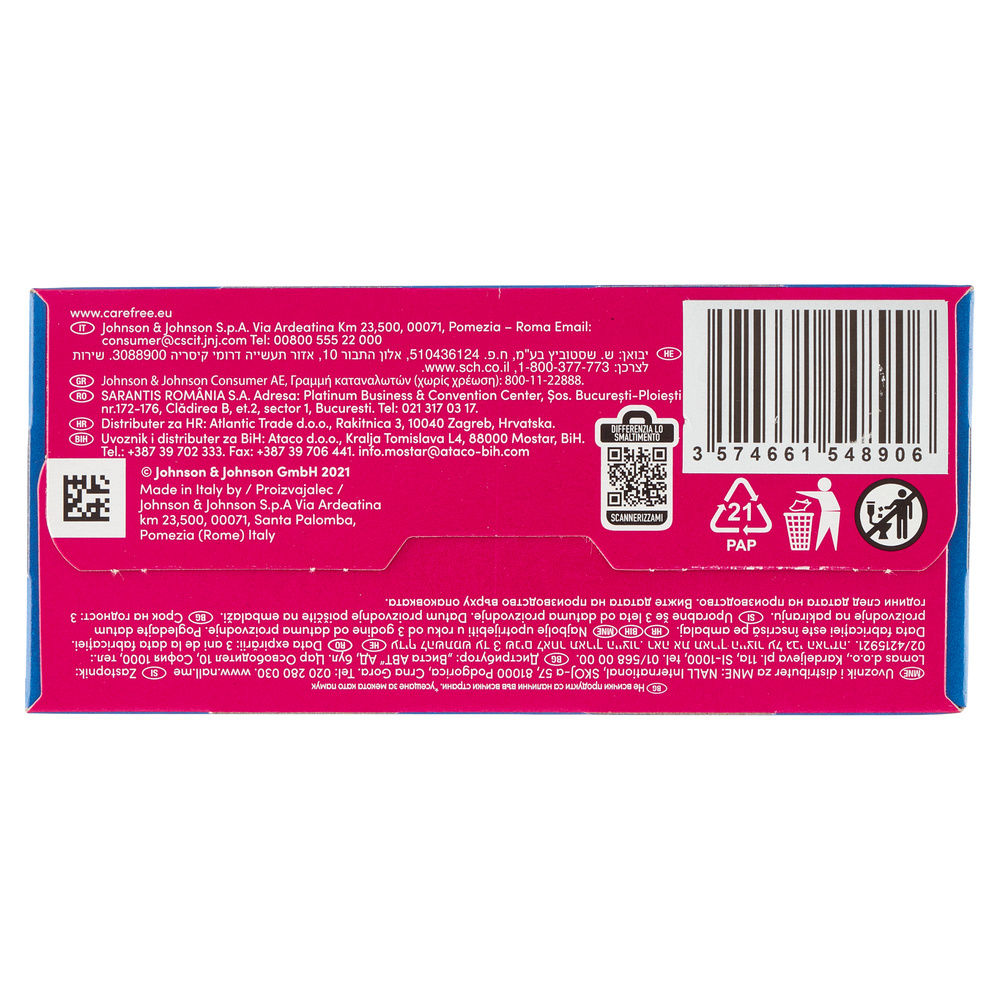 SALVASLIP CAREFREE COTTON FLEXIFORM X 56 - 5