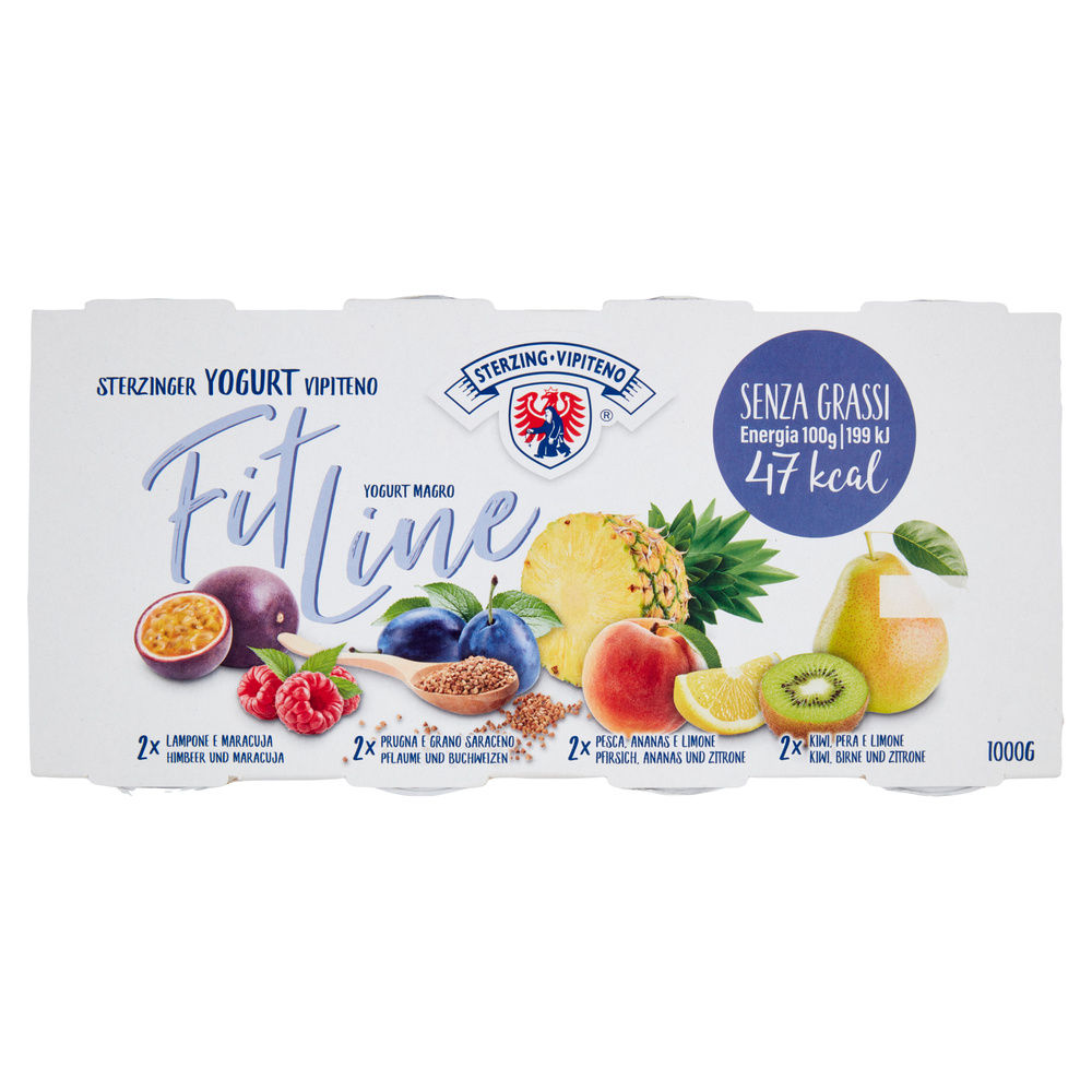 YOGURT FITLINE VIPITENO LAMP-MARAC,PRUG-G SARAC,KIWI-PER-LIM,PES-ANA-LIM  8X125G - 4