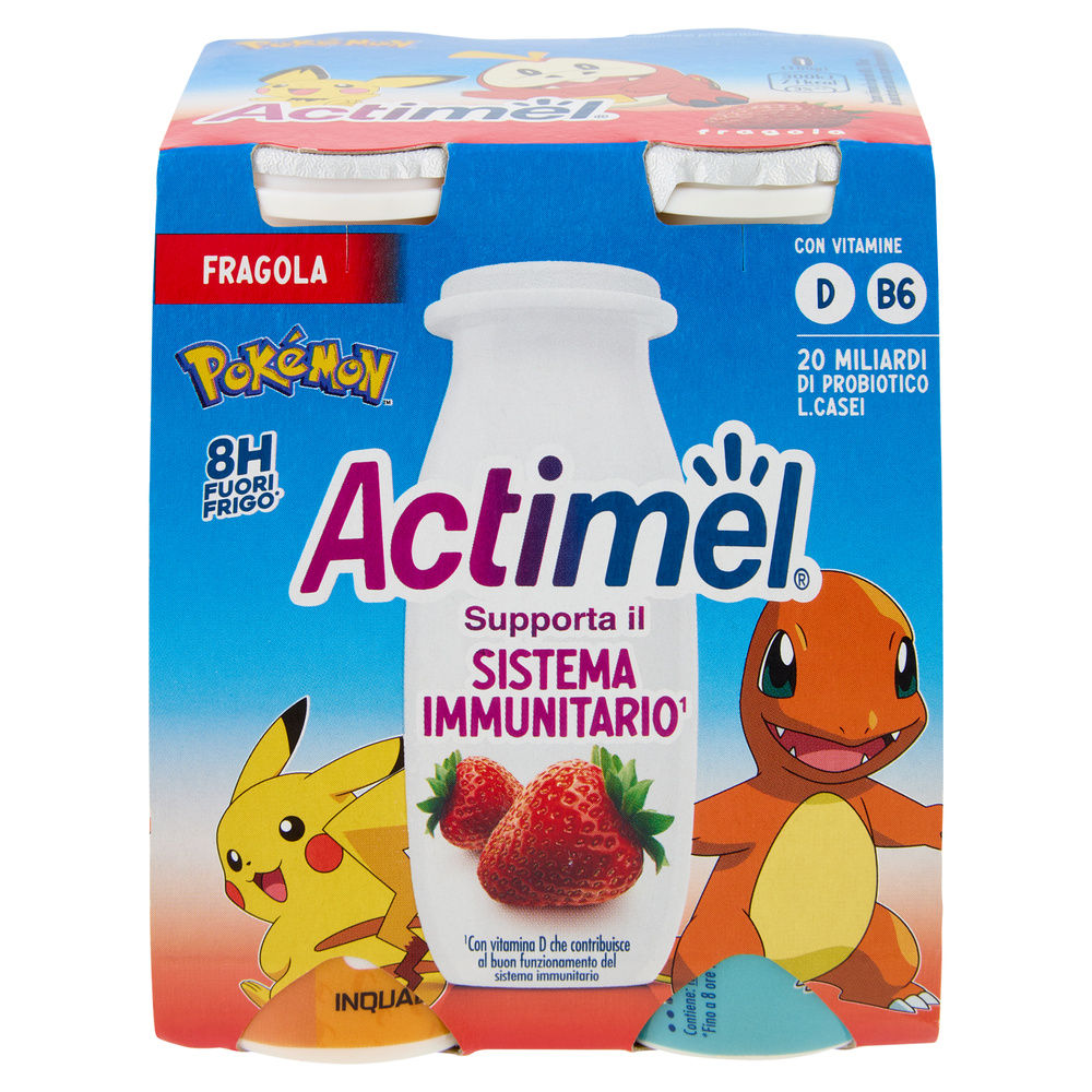 ACTIMEL PLAY BOYS FRAGOLA 4X100 G - 2