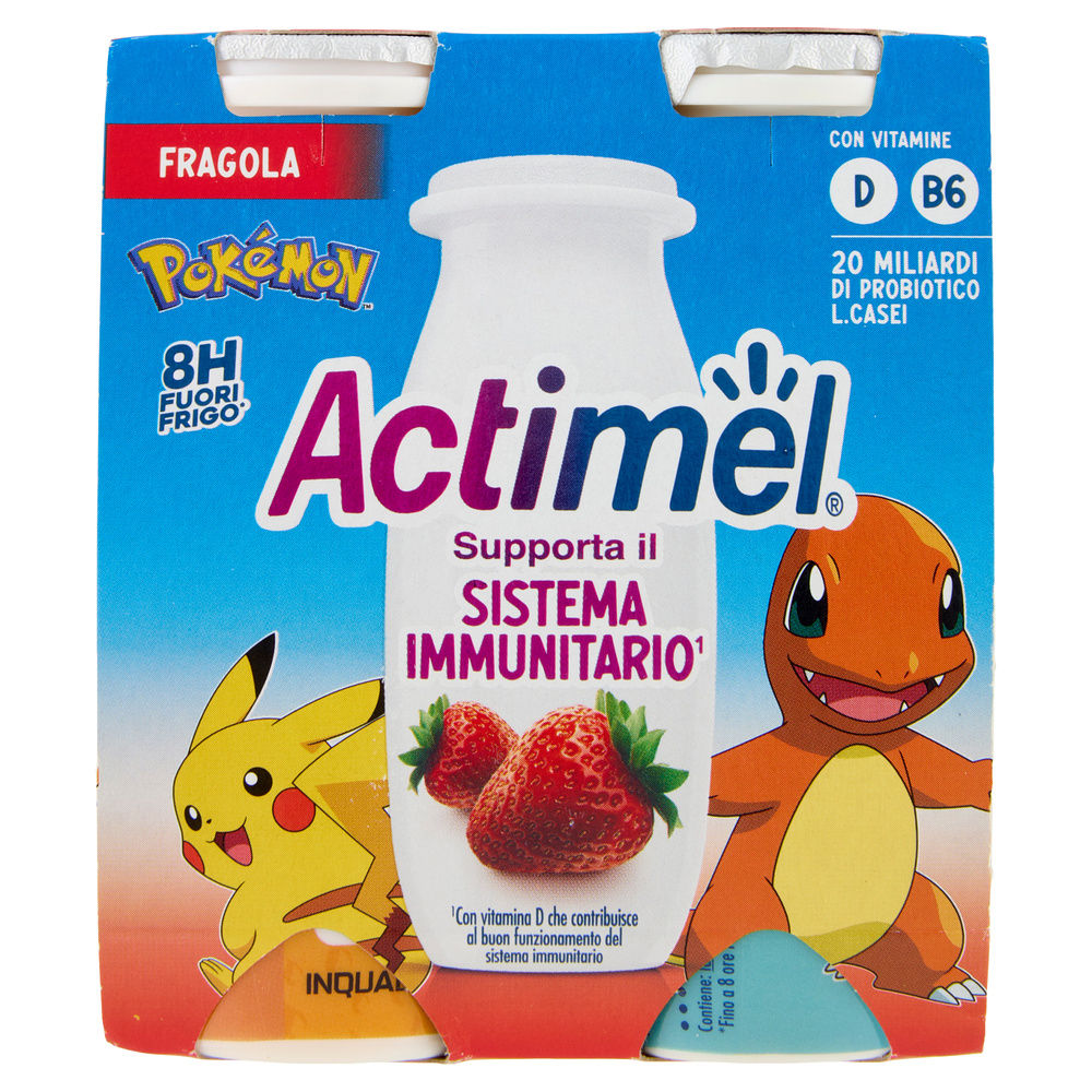 ACTIMEL PLAY BOYS FRAGOLA 4X100 G - 3