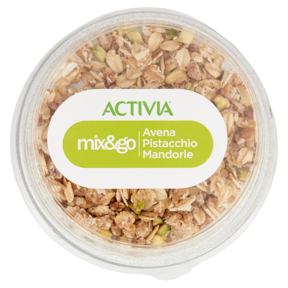 ACTIVIA MIX&GO AVENA PISTACCHIO MANDORLA BARATTOLO G170 - 5