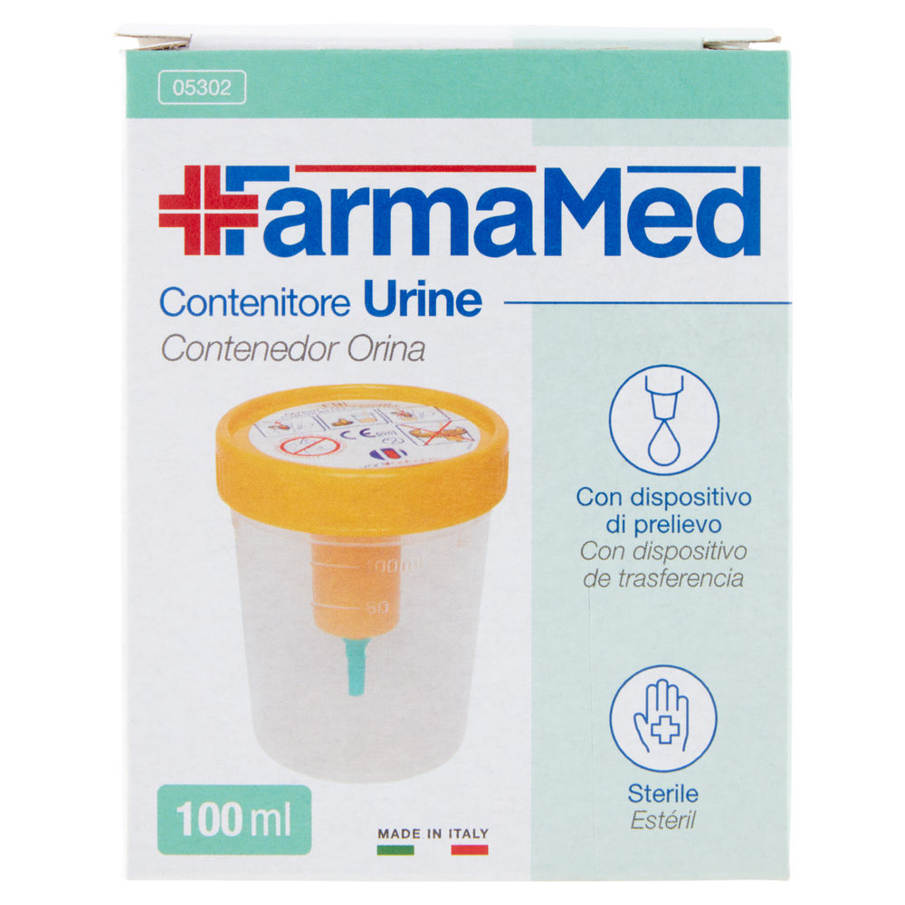 CONTENITORE URINE FARMAMED DISP.PRELIEVO PZ.1 - 0