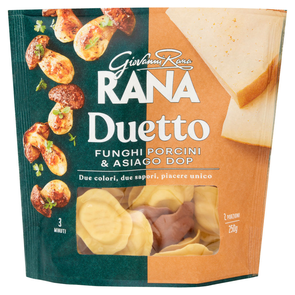 SFOGLIAVELO DUETTO FUNGHI PORCINI E ASIAGO DOP RANA G 250 - 4