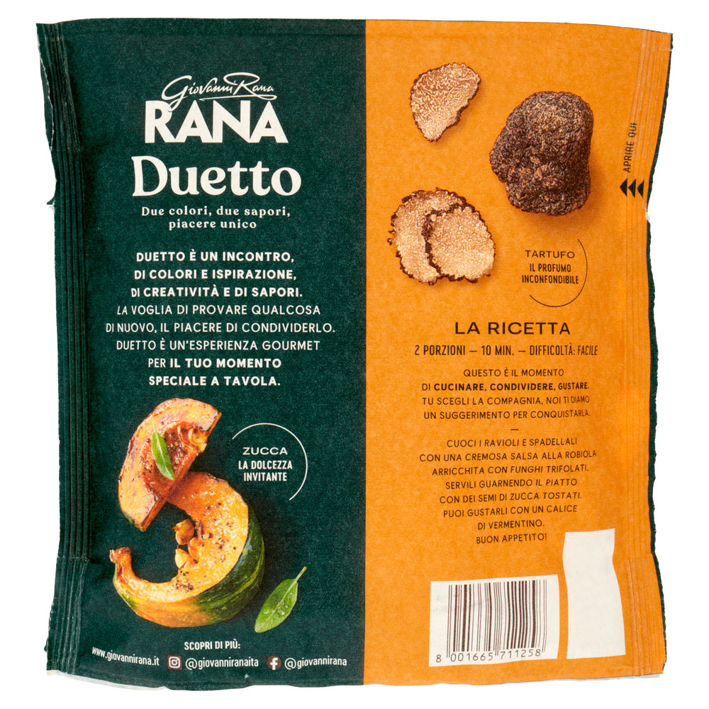SFOGLIAVELO DUETTO ZUCCA & TARTUFO RANA  G 250 - 1